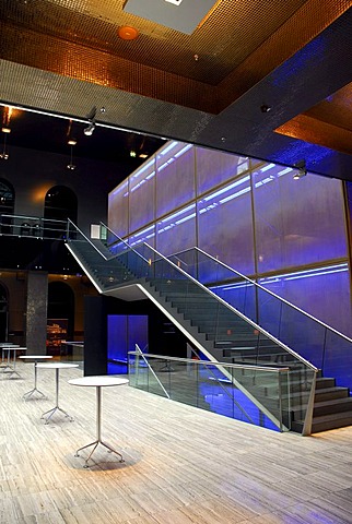 Hotel foyer, Dorint Sofitel Bayerpost, Munich, Upper Bavaria, Germany, Europe