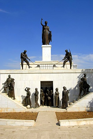 Liberty Monument, Podokataro Bastion, Nicosia, Lefkosia, Southern Cyprus, Republic of Cyprus, Mediterranean Sea, Europe