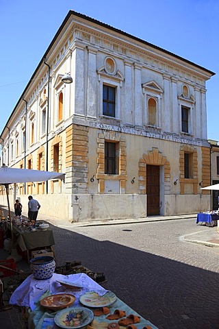 Historic building, Sabbioneta, UNESCO World Heritage Site, Lombardy, Italy, Europe