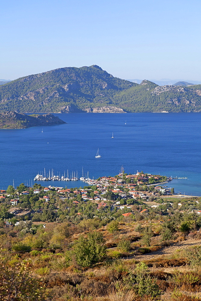 Selimiye, Bozburun Peninsula, Turkish Aegean, Turkey, Asia