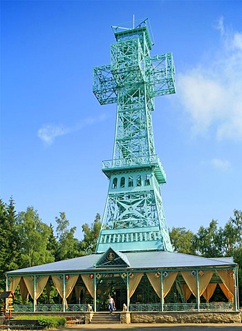 The Joseph Cross near Stolberg, Eastern Harz, Saxony-Anhalt, Germany, Europe