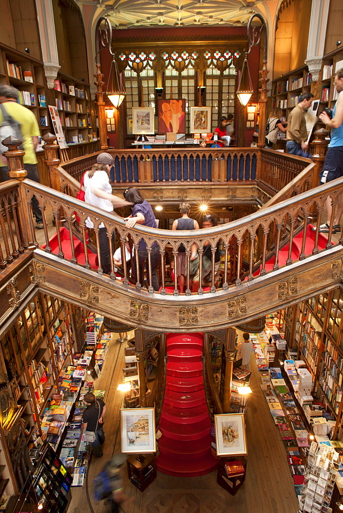 Bookshop, Lello & Irmao, Porto, Portugal, Europe