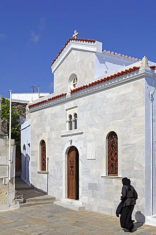 Kechrovouni Nunnery, Tinos island, Cyclades, Aegean Sea, Greece, Europe