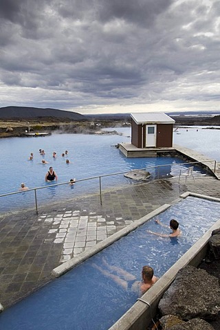 Geothermal hot spring, Reykjahlid, Iceland, Europe