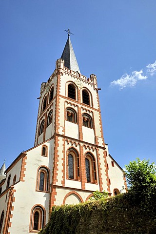 Church of St. Peter, Bacharach, UNESCO World Heritage Site Upper Middle Rhine Valley, Rhineland-Palatinate, Germany, Europe