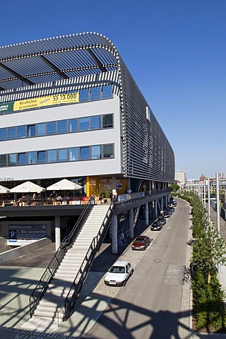 ZOB Zentraler Omnisbusbahnhof, central bus terminal, awarded by the Bavarian Chamber of Architects in 2010, Munich, Bavaria, Germany, Europe