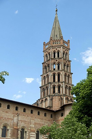 Basilique Saint-Sernin, Toulouse, Haute Garonne, France, Europe