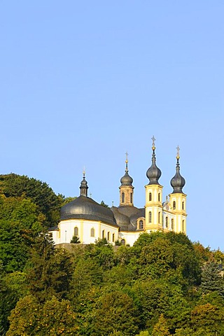 Pilgrimage church, St. Maria Chapel, Wuerzburg, Bavaria, Germany, Europe