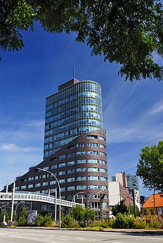 Channel Tower in Harburg, Hamburg, Germany, Europe