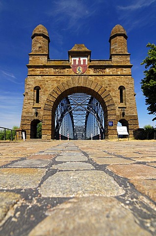 Old Elbe Bridge at Harburg, Hamburg, Germany, Europe