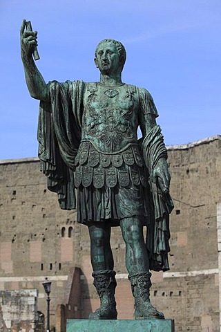 Monument of the Roman Emperor Caesar, Rome, Italy, Europe