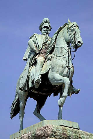 Monument to Kaiser Wilhelm, equestrian statue, Cologne, North Rhine-Westphalia, Germany, Europe