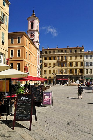 Place du Palais, Nice, Department Alpes-Maritimes, Region Provence-Alpes-Cote d'Azur, France, Europe