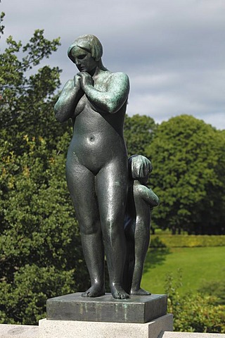 Sculpture, Vigeland Sculpture Park, Frogner Park, Oslo, Norway, Europe