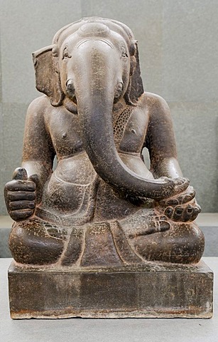 Statue of Ganesh in the Cham Museum in Da Nang, Vietnam, Southeast Asia