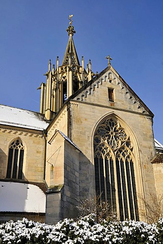 Abbey Church, Protestant Church, Bebenhausen, district of Tuebingen, Baden-Wuerttemberg, Germany, Europe