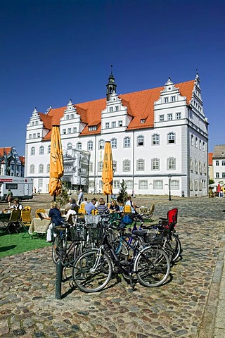 Old Town Hall, Market Square, Lutherstadt Wittenberg, Saxony-Anhalt, Germany, Europe