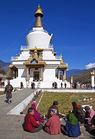 Memorial Chorten, Thimphu, Bhutan, South Asia