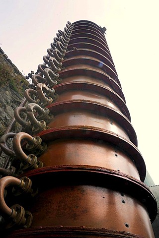 Still or distilling apparatus, Locke's Distillery, the oldest licensed whiskey distillery in the world, Kilbeggan, Westmeath, Midlands, Ireland, Europe