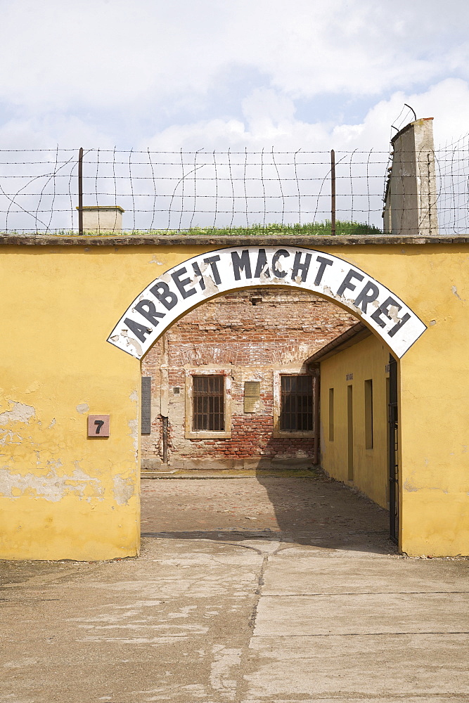 Gestapo prison, prison of the secret state police of Nazi Germany, Terezin, Czech Republic, Europe