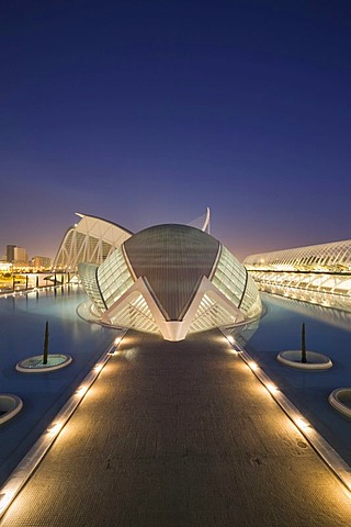 L'Hemispheric, La Ciudad de las Artes y las Ciencias, City of Arts and Sciences, Valencia, Comunidad Valencia, Spain, Europe