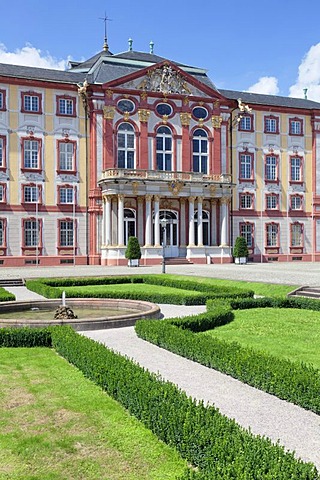 Schloss Bruchsal castle, Bruchsal, Baden-Wuerttemberg, Germany, Europe