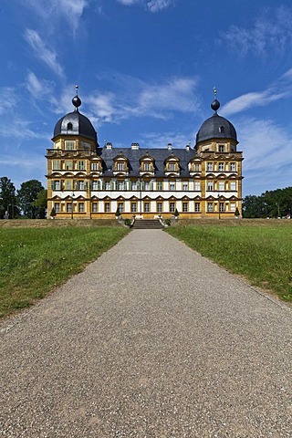 Seehof Palace and Park, Memmelsdorf, Upper Franconia, Bavaria, Germany, Europe