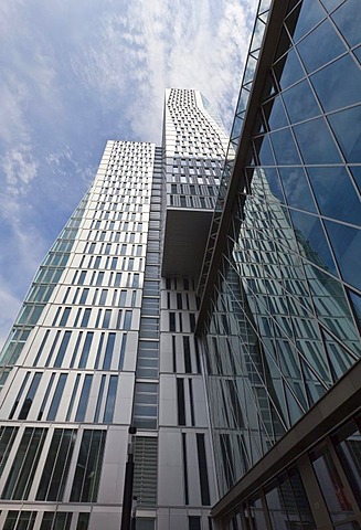 The office tower project PalaisQuartier and MyZeil shopping mall, Thurn and Taxis Platz, Frankfurt, Hesse, Germany, Europe