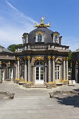 New Castle and Orangery, Eremitage in Bayreuth, Upper Franconia, Franconia, Bavaria, Germany, Europe