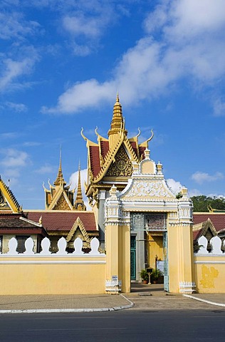 Royal Palace, Phnom Penh, Cambodia, Indochina, Southeast Asia, Asia