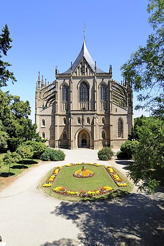 St. Barbara Church, Kutna Hora, Czech Republic, Europa