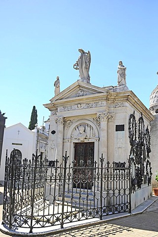 Tomb, La Recoleta Cemetery in Buenos Aires, Argentina, South America