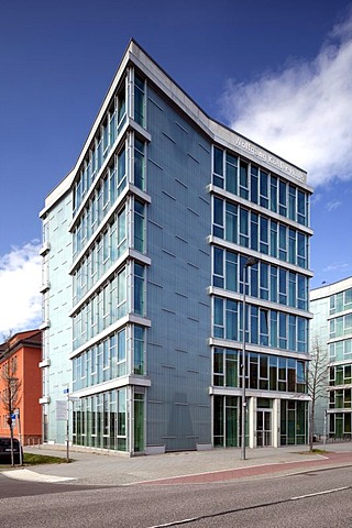 Wolfgang-Koehler-Haus building, Department of Psychology, Humboldt-Universitaet university, Wissenschaftsstadt Adlershof Science City, Berlin, Germany, Europe