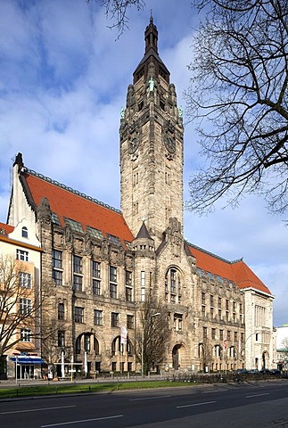 Charlottenburg town hall, Charlottenburg district, Berlin, Germany, Europe