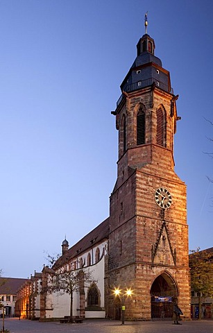 Collegiate Church, Landau in der Pfalz, Southern Wine Route, Rhineland-Palatinate, Germany, Europe