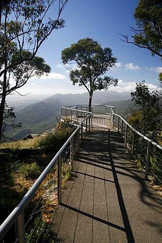 Viewing platform in the Grampians National Park, Victoria, Australia