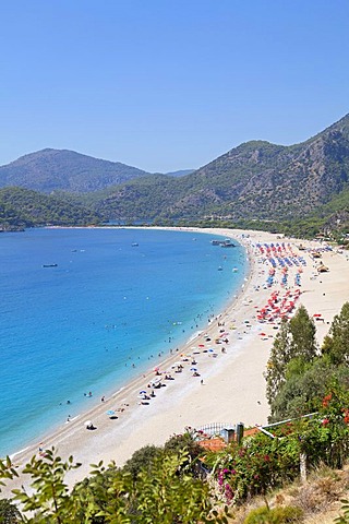 Oludeniz or Olu Deniz Bay near Fethiye, west coast, Turkey, Asia