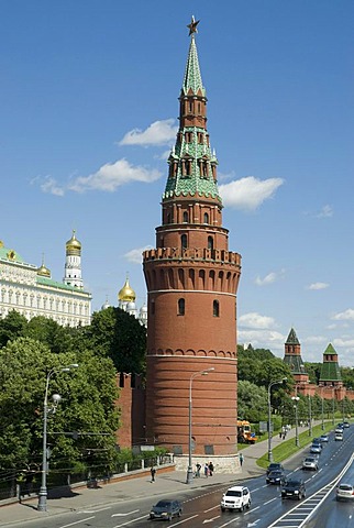 Moscow Kremlin tower, Moscow, Russia