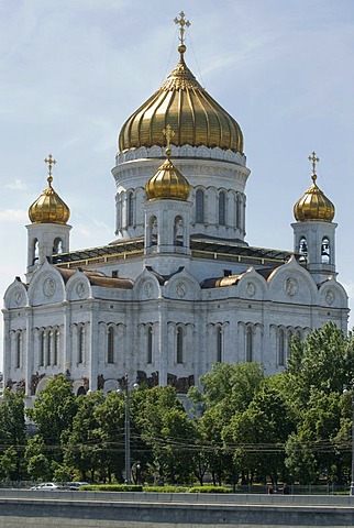 Christ the Saviour cathedral, Moscow, Russia