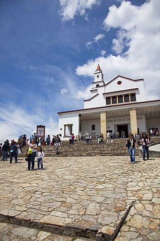 Monserrate church, Iglesia de Monserrate, Bogota, Colombia, South America