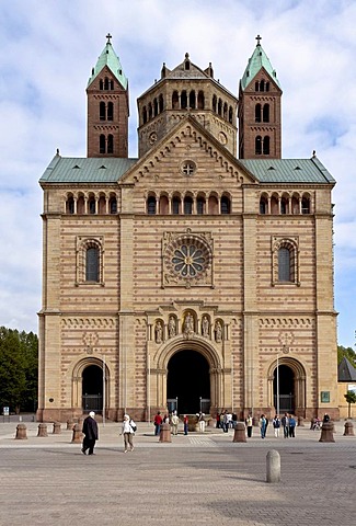 Speyer Cathedral, UNESCO World Heritage Site, Upper Rhine, Rhineland-Palatinate, western Germany, Germany, Europe