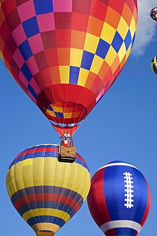 The National Hot Air Balloon Championships, Battle Creek, Michigan, USA, America