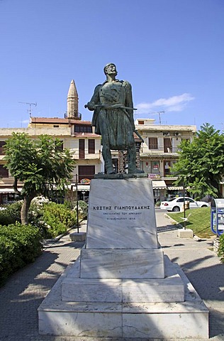 Sculpture, Rethymnon, Rethymno, Crete, Greece, Europe