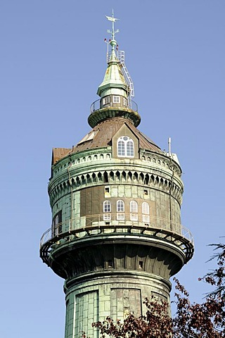 Water tower in Lokstedt, Hamburg, Germany, Europe