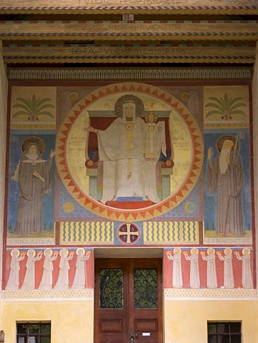 St. Maurus Chapel near Beuron, Obere Donau Nature Park, Baden-Wuerttemberg, Germany, Europe