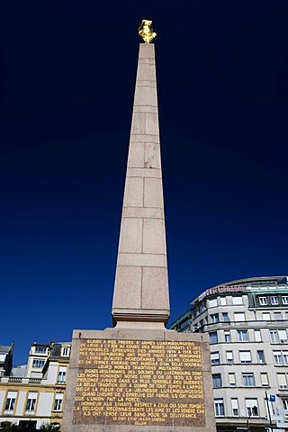 Gelle Fra, Monument de souvenir, Luxembourg, Europe