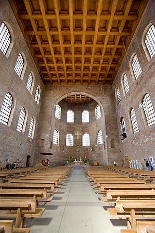 Konstantinbasilika, Constantine Basilica, Trier, Rhineland-Palatinate, Germany, Europe