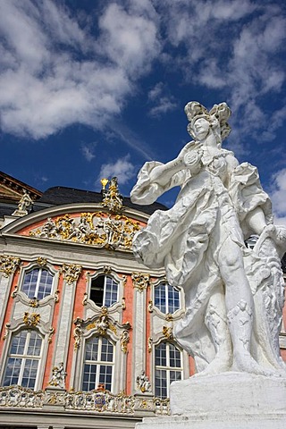 Kurfuerstliches Palais, Palace of Trier, Trier, Rhineland-Palatinate, Germany, Europe