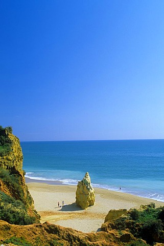 Beach, Praia da Rocha, Portimao, Algarve, Portugal, Europe