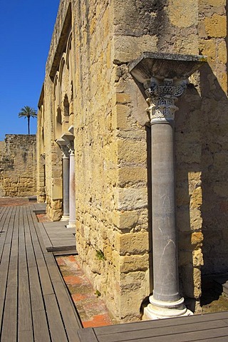 Ruins of Medina Azahara, palace built by Caliph Abd al-Rahman III, Cordoba, Andalusia, Spain, Europe